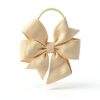 BBGifts Baby Hair Bow Ties Soft Grosgrain 2in-1