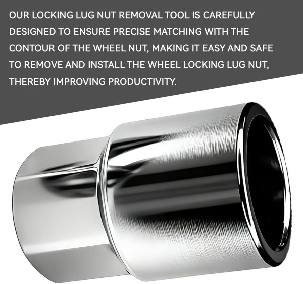 Toyota Lexus Wheel Nut Removal Tool Silver-3