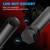 JiiinMiiin Automotive Lug Bolts 12x1.5 Chrome-4