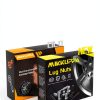 MIKKUPPA Lug Nuts Alloy Steel Hex Black 24pcs-8