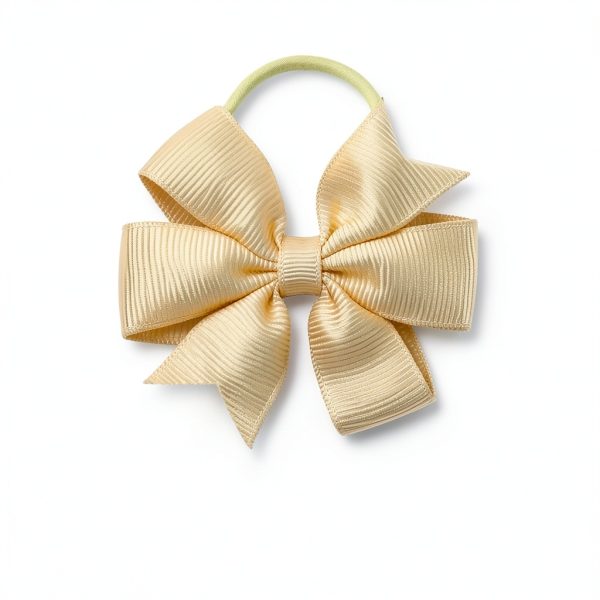 BBGifts Baby Hair Bow Ties Soft Grosgrain 2in-1