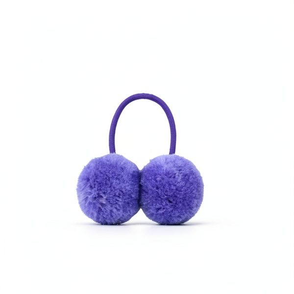 Pompom Hair Ties Cinaci Elastic Girls Accessory-5