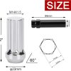 Flycle Chrome Lug Nuts 14x1.5 Lock Design-1
