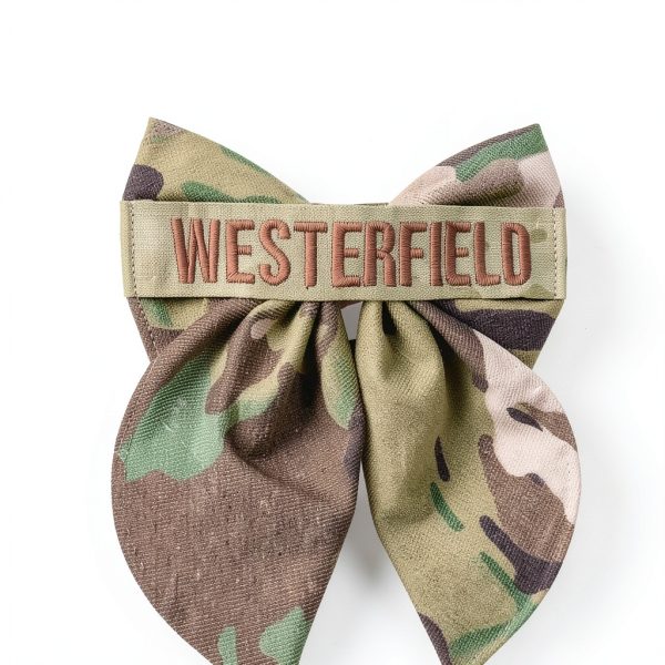 CureHug Military Bows for Baby Girls Hair Ties-1