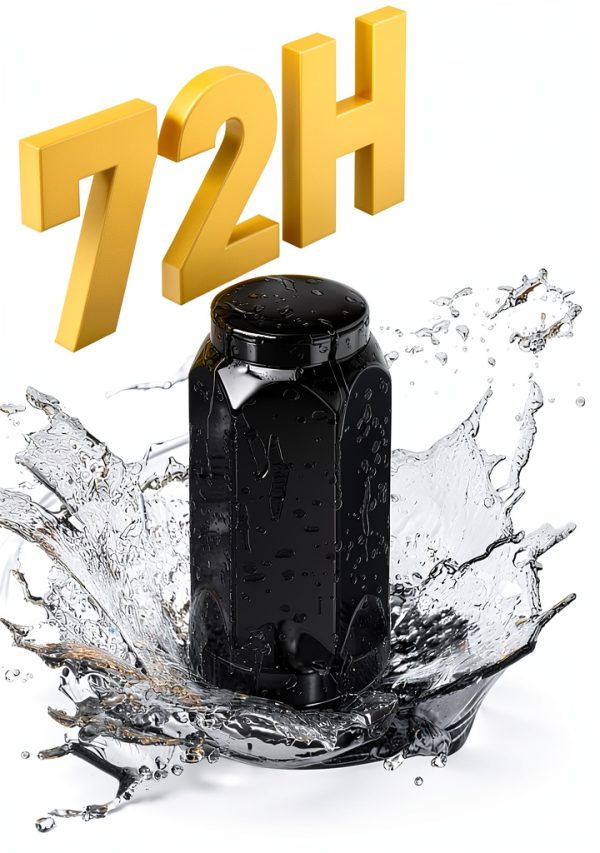 MIKKUPPA Lug Nuts Alloy Steel Hex Black 24pcs-2