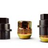Mardarth 14mmx1.5 Zinc Gold Lug Nuts for Automotive-5