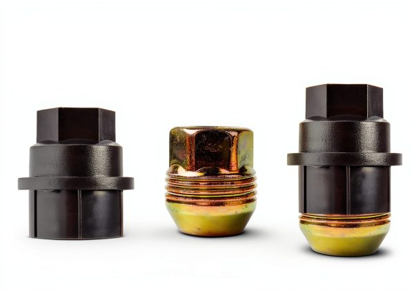 Mardarth 14mmx1.5 Zinc Gold Lug Nuts for Automotive-5