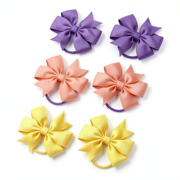 BBGifts Baby Hair Bow Ties Soft Grosgrain 2in-5