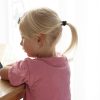 Zingso Toddler Hair Ties Soft Nylon Colorful Pack-6