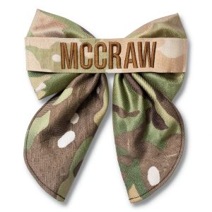 CureHug Military Bows for Baby Girls Hair Ties-0