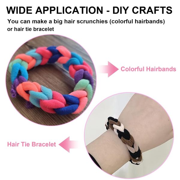 BlueZOO Multi-Color Hair Ties for Toddlers-5