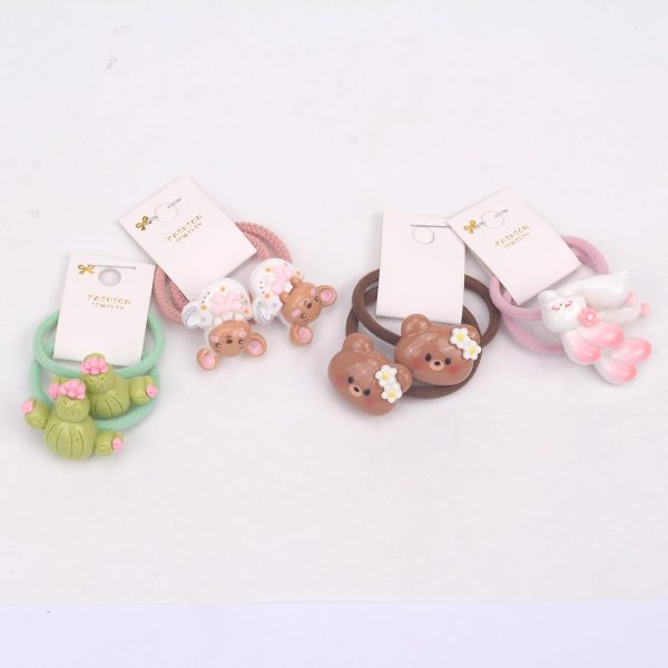 Colorful Hair Ties for Kids by BIANHUAN-4