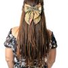 CureHug Military Bows for Baby Girls Hair Ties-4