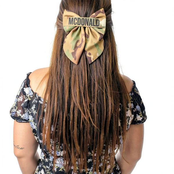 CureHug Military Bows for Baby Girls Hair Ties-4