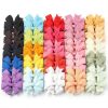 BBGifts Baby Hair Bow Ties Soft Grosgrain 2in-6