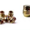 Mardarth 14mmx1.5 Zinc Gold Lug Nuts for Automotive-3