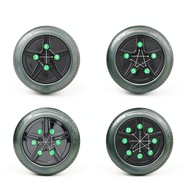 Glorider M14x1.5 Spline Lug Nuts Automotive-6