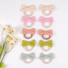 BBGifts Baby Hair Bows Handmade Linen 30pcs-4