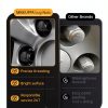 MIKKUPPA Lug Nuts Alloy Steel Hex Black 24pcs-7