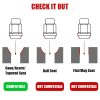 Chrome Acorn Lug Nuts FLYCLE Automotive-6