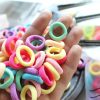 BlueZOO Multi-Color Hair Ties for Toddlers-6