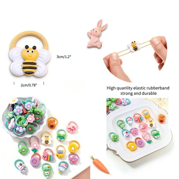 Toddler Hair Ties for Girls by LIUCHENLIIVY Soft Hair-2