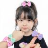HUJIANWEN Girls Hair Ties Elastic Bow Set 54pcs-4