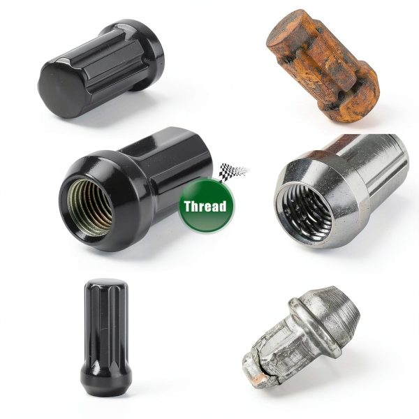 Glorider M14x1.5 Spline Lug Nuts Automotive-2