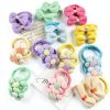 HUJIANWEN Girls Hair Ties Elastic Bow Set 54pcs-3