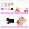 BlueZOO Multi-Color Hair Ties for Toddlers-3