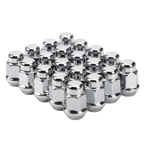 Chrome Acorn Lug Nuts FLYCLE Automotive-0