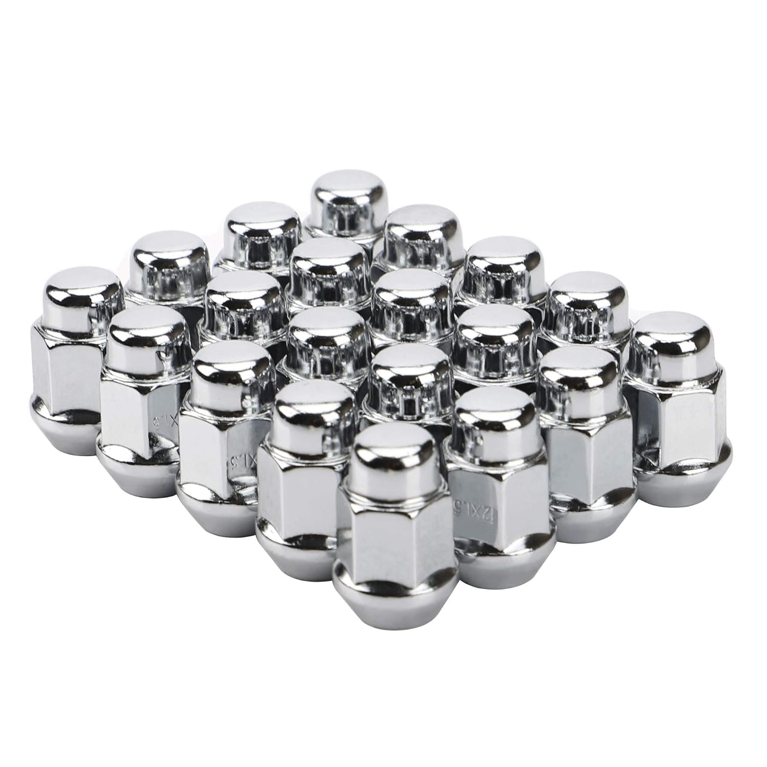 Chrome Acorn Lug Nuts by FLYCLE
