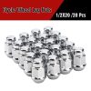 Chrome Acorn Lug Nuts FLYCLE Automotive-2
