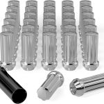 Flycle Chrome Lug Nuts 14x1.5 Lock Design-0