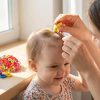 Baby Hair Ties by TIZZ Durable Elastic Cotton-1