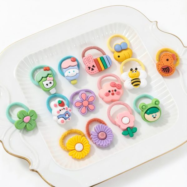 Toddler Hair Ties for Girls by LIUCHENLIIVY Soft Hair-1