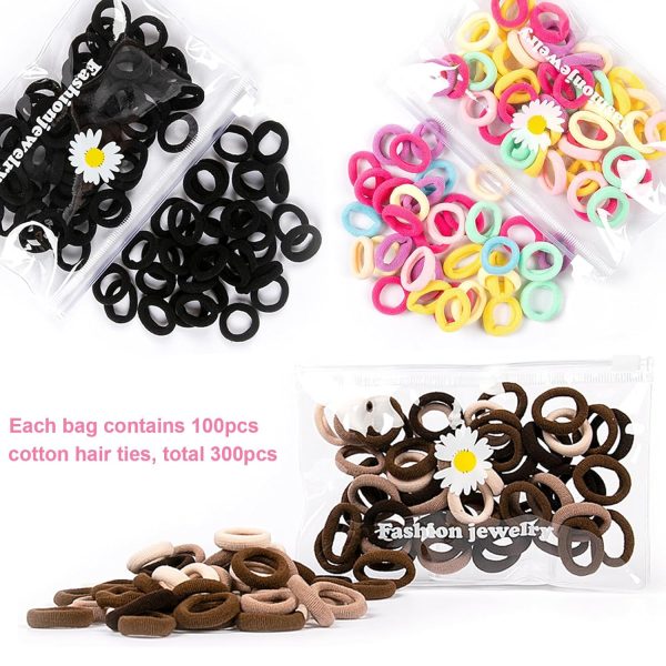 BlueZOO Multi-Color Hair Ties for Toddlers-7