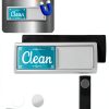 Dishwasher Magnet Clean Dirty Sign, Green & Blue Clean Dirty Magnet For Dishwasher, Refrigerator, Kitchen Signs,Kitchen Decor And Accessories-3