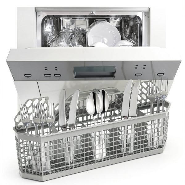 Universal Dishwasher Silverware Basket HiWin Fits GE Whirlpool Samsung-5