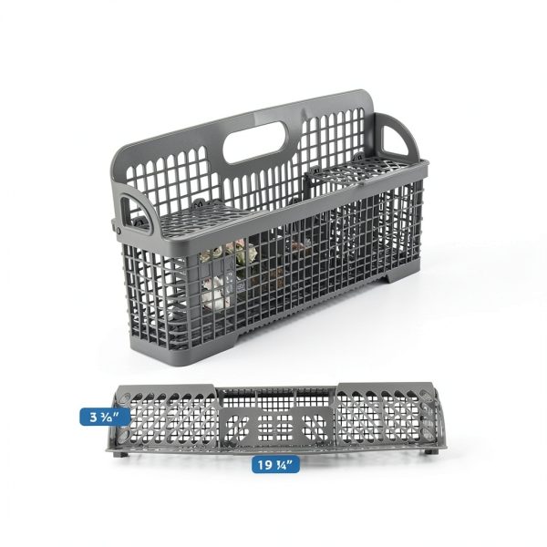 Lifetime Silverware Basket for Whirlpool Kenmore Dishwashers 19x9x3.4-2