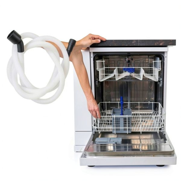 Dishwasher Drain Hose 807117001 Karbay White for Frigidaire &-2
