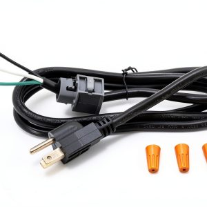Eastman Dishwasher Power Cord Kit 69011 5.3ft Universal 16‑Gauge Black-0