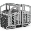 Dishwasher Cutlery Basket Suconvey for Bosch Gray 00675794 Set of 2-1