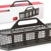 Universal Dishwasher Silverware Basket HiWin Fits GE Whirlpool Samsung-0