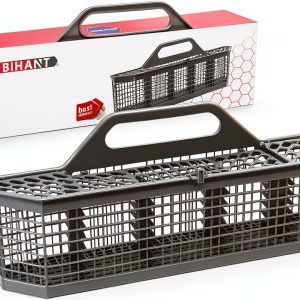 Universal Dishwasher Silverware Basket HiWin Fits GE Whirlpool Samsung-0