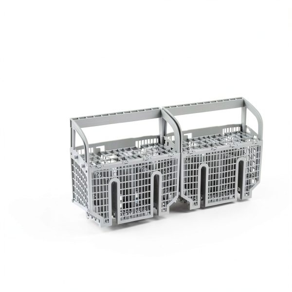 Dishwasher Cutlery Basket Suconvey for Bosch Gray 00675794 Set of 2-5