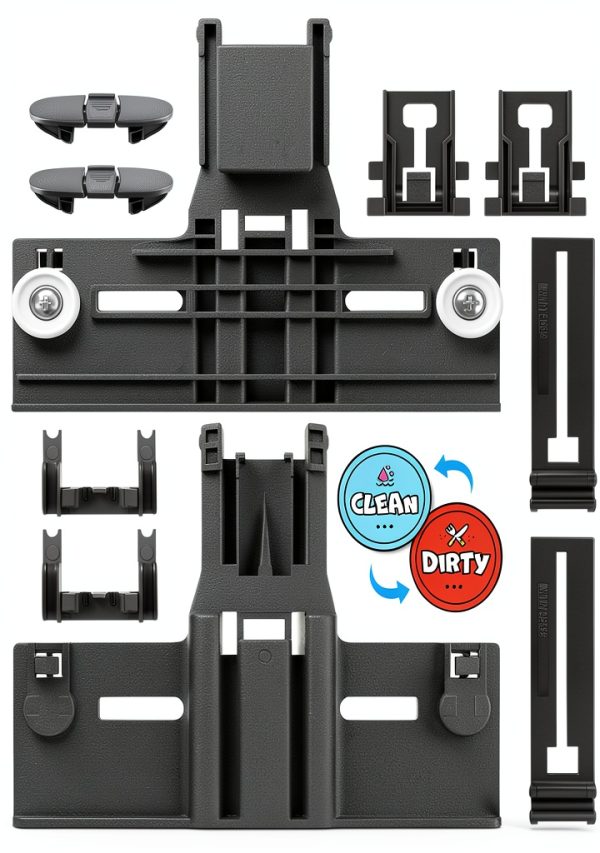 Whirlpool Dishwasher Top Rack Adjuster YEECHUN Upgraded Polymer-0