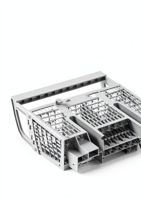 Dishwasher Cutlery Basket Suconvey for Bosch Gray 00675794 Set of 2-2