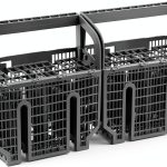 Dishwasher Cutlery Basket Suconvey for Bosch Gray 00675794 Set of 2-0