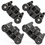 Upgraded W10195416V W10195416 Dishwasher Wheels Lower Rack for Kitchenaid Dishwasher Rack Wheels Whirlpool Maytag Kenmore Dishwasher Rack Parts AP5983730, PS11722152 Replacement Dishwasher Wheels-0
